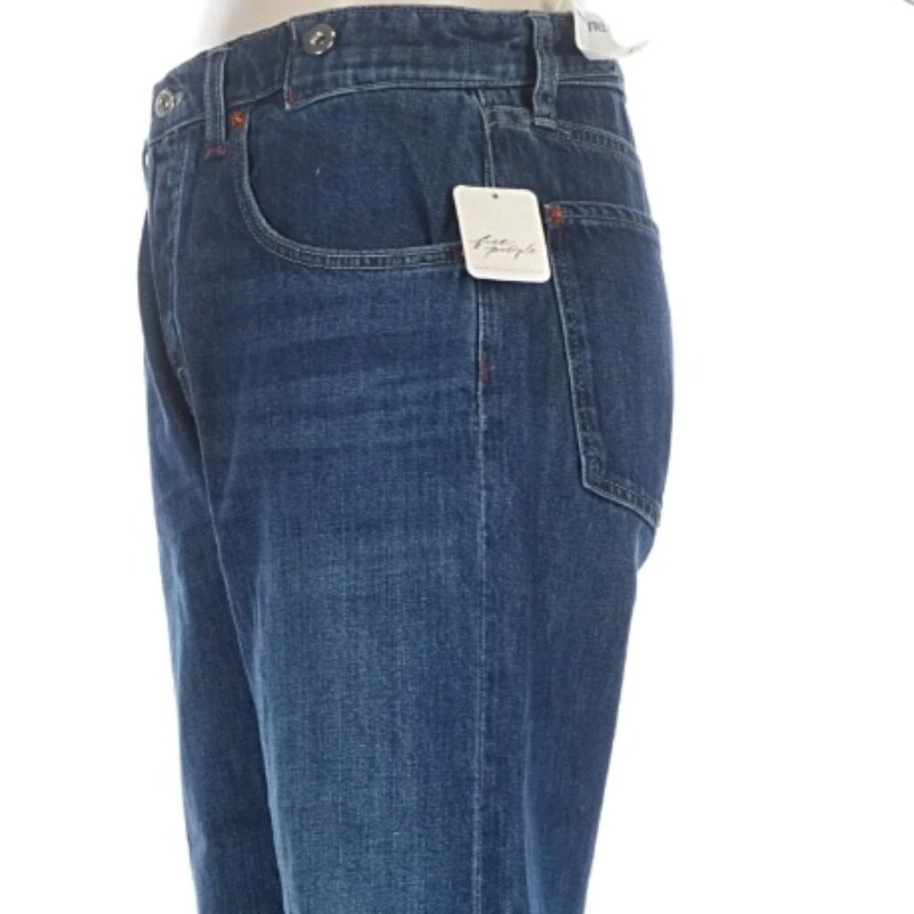NWT $148 We The Free Slim Shade Selvedge Jeans Size 29 Current On Free People - Picture 11 of 16